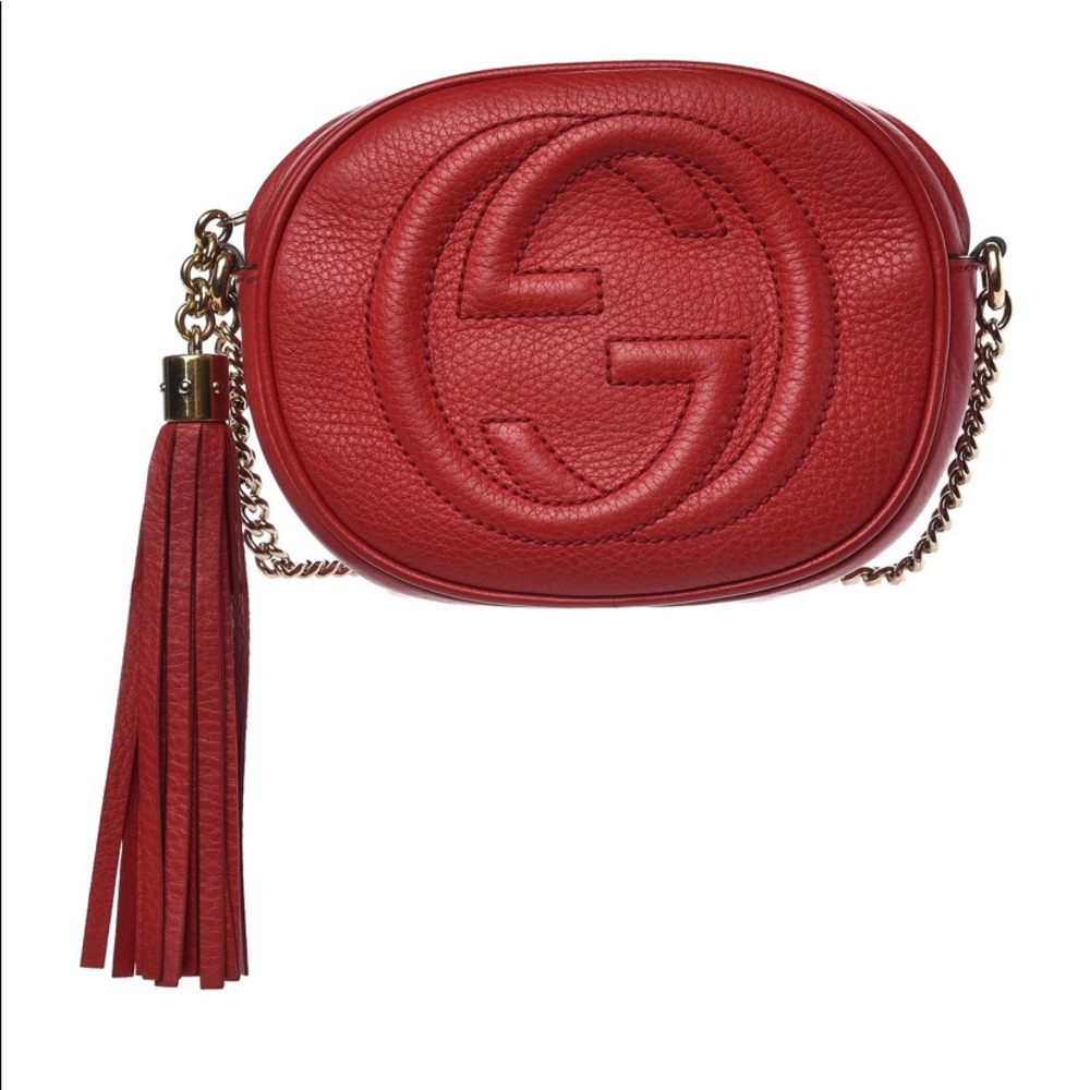 Gucci Pebbled Calfskin soho mini